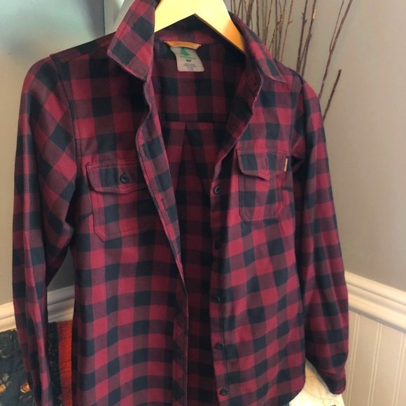 Woods Codura Plaid Flannel - Size Small - Picture 1 of 3